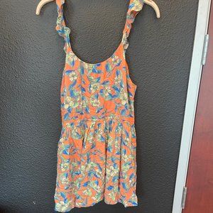 Printed Mini Dress